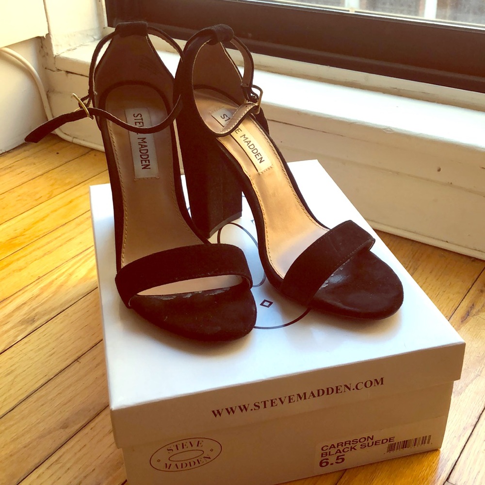 Steve Madden Carson block heel size 6.5
